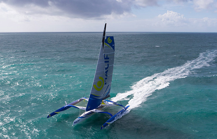 Trimaran MACIF de François Gabart