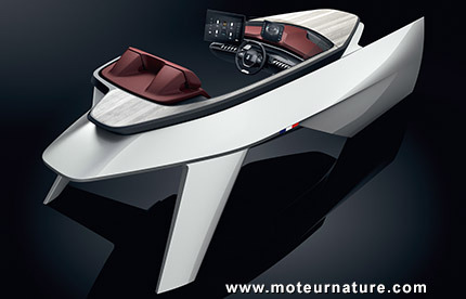 Le Sea Drice Concept de Peugeot et Beneteau