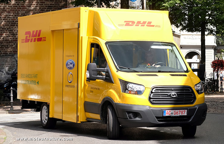 Ford Transit électrique pour la poste allemande