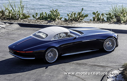 Vision Mercedes Maybach Six cabriolet électrique