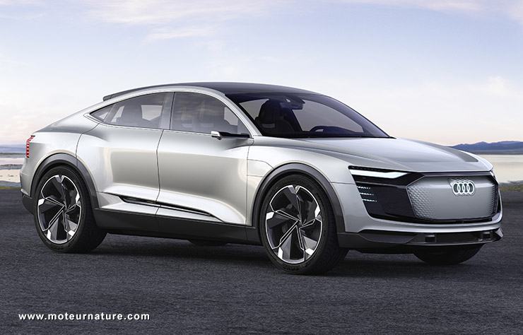 Audi e-tron Sportback concept électrique