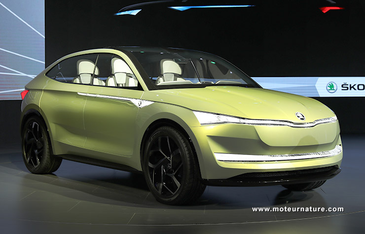 Skoda Vision E concept électrique