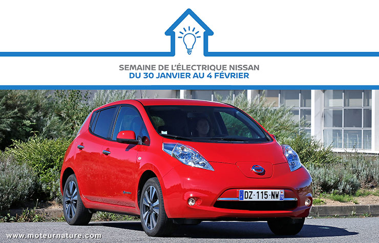 Semaine de l'électrique chez Nissan