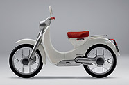 Scooter électrique Honda EVE-neo et EV-Cub