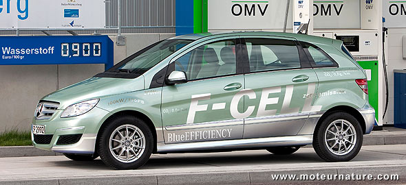 Mercedes classe B F-Cell hydrogène