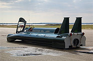 Voiture de record à vapeur