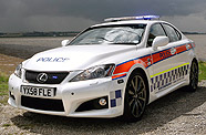 Lexus IS-F police