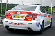 Lexus IS-F police