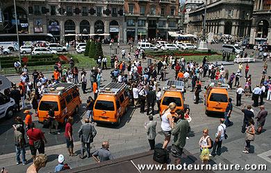 Piaggio Porter électrique modifié par Vislab