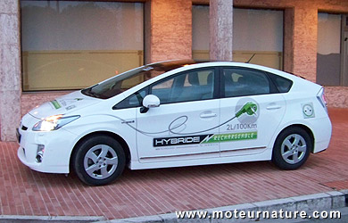 Toyota Prius hybride rechargeable