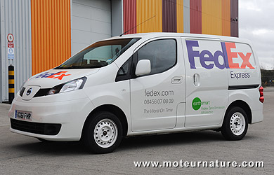 Nissan NV200 électrique de Fedex