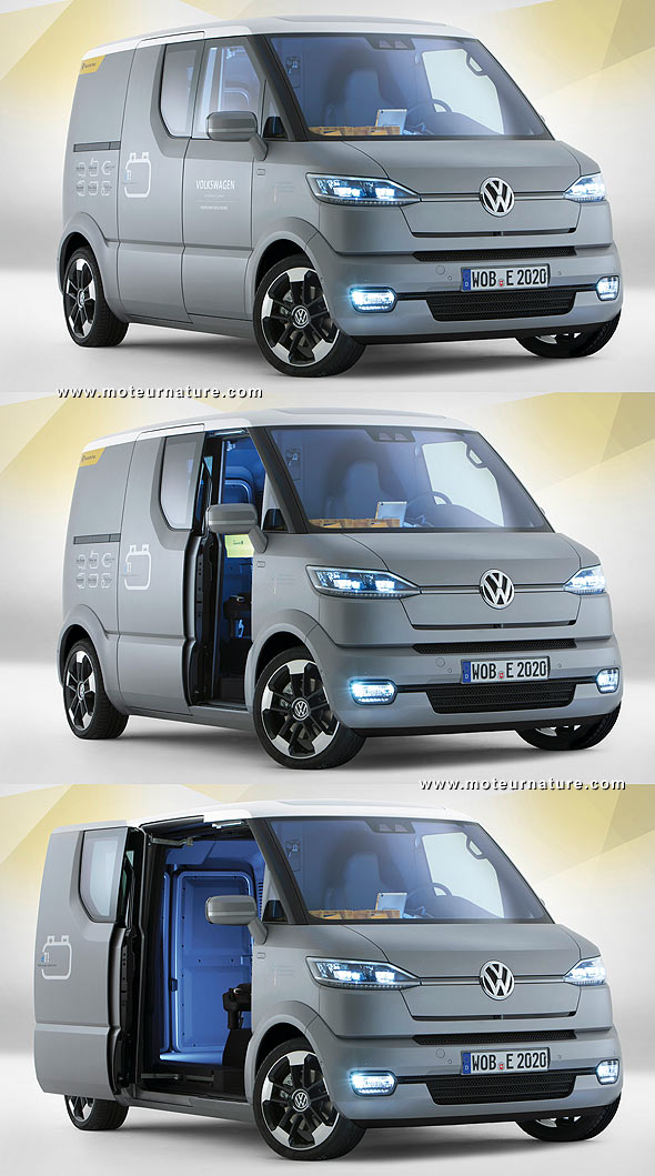 Volkswagen eT concept électrique