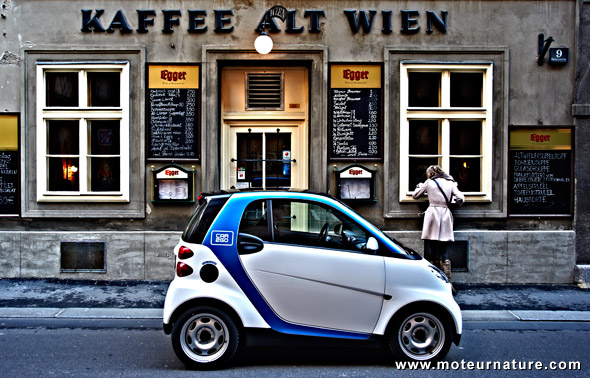 Vienne, une nouvelle conquête de car2go