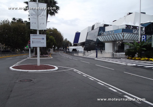 La Croisette de Cannes pendant le G20 