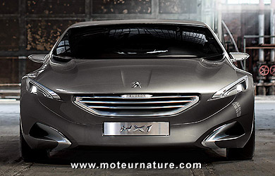 Concept Peugeot XH1 hybride rechargeable