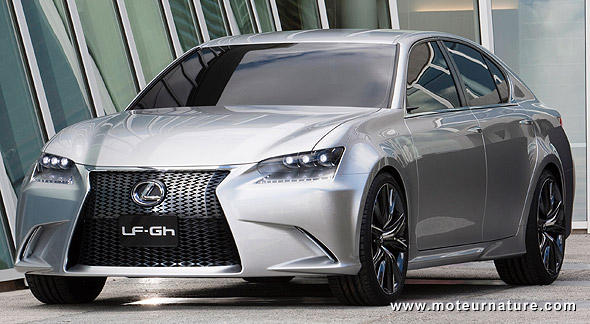 La grosse bouche de la Lexus LF-Gh