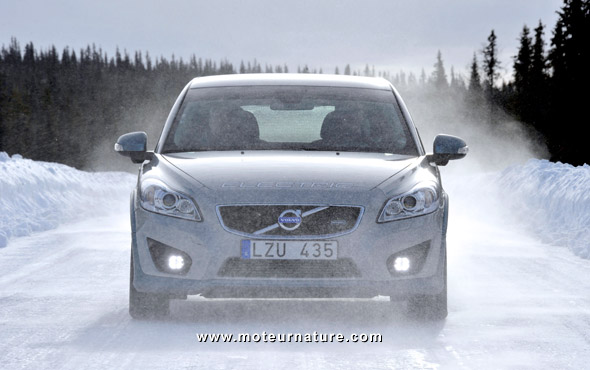 La Volvo C30 électrique est parée pour les grands froids