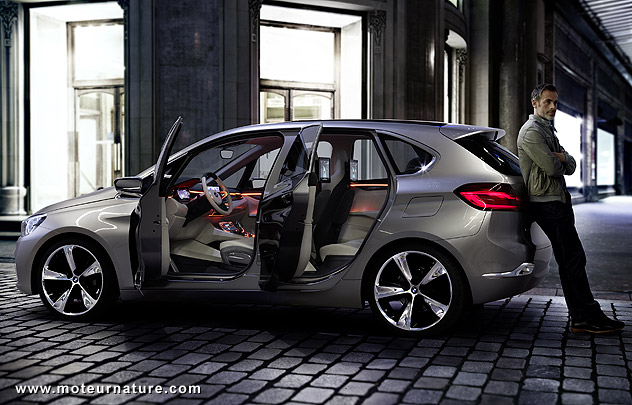 BMW concept Active Tourer hybride rechargeable