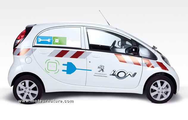 Peugeot présente la version utilitaire de la Ion