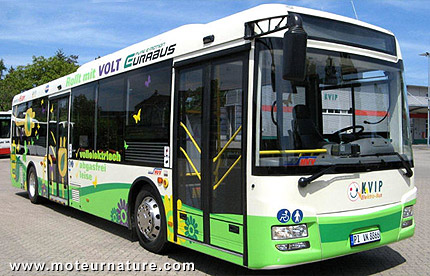 Autobus électrique Eurabus d'Euracom à Kreis Pinneberg