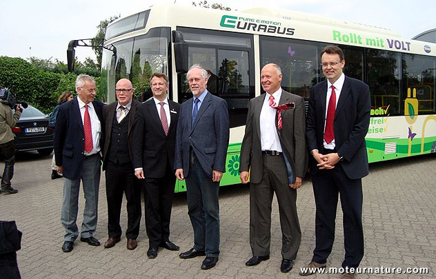 Autobus électrique Eurabus d'Euracom à Kreis Pinneberg
