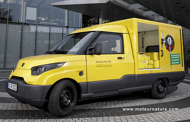 Prototype de véhicule électrique pour la Deutsche Post