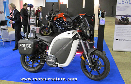 Motos électriques Brammo