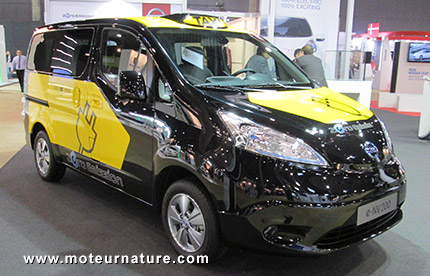 Nissan e-NV200 taxi pour Barcelone