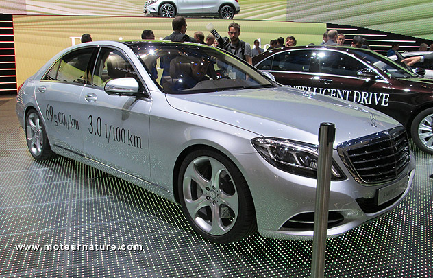 Mercedes S500 hybride rechargeable